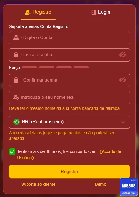 ak8888 - login premium - Entrar na Conta