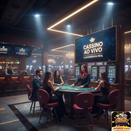 Cassino Live ak8888.com: Emoção e Realismo a Cada Jogada